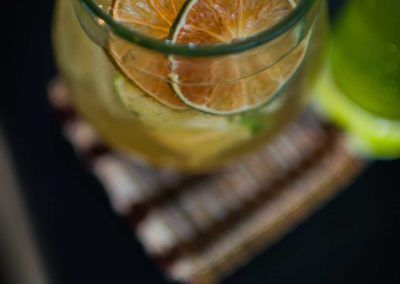 Fotografia para carta de bebidas